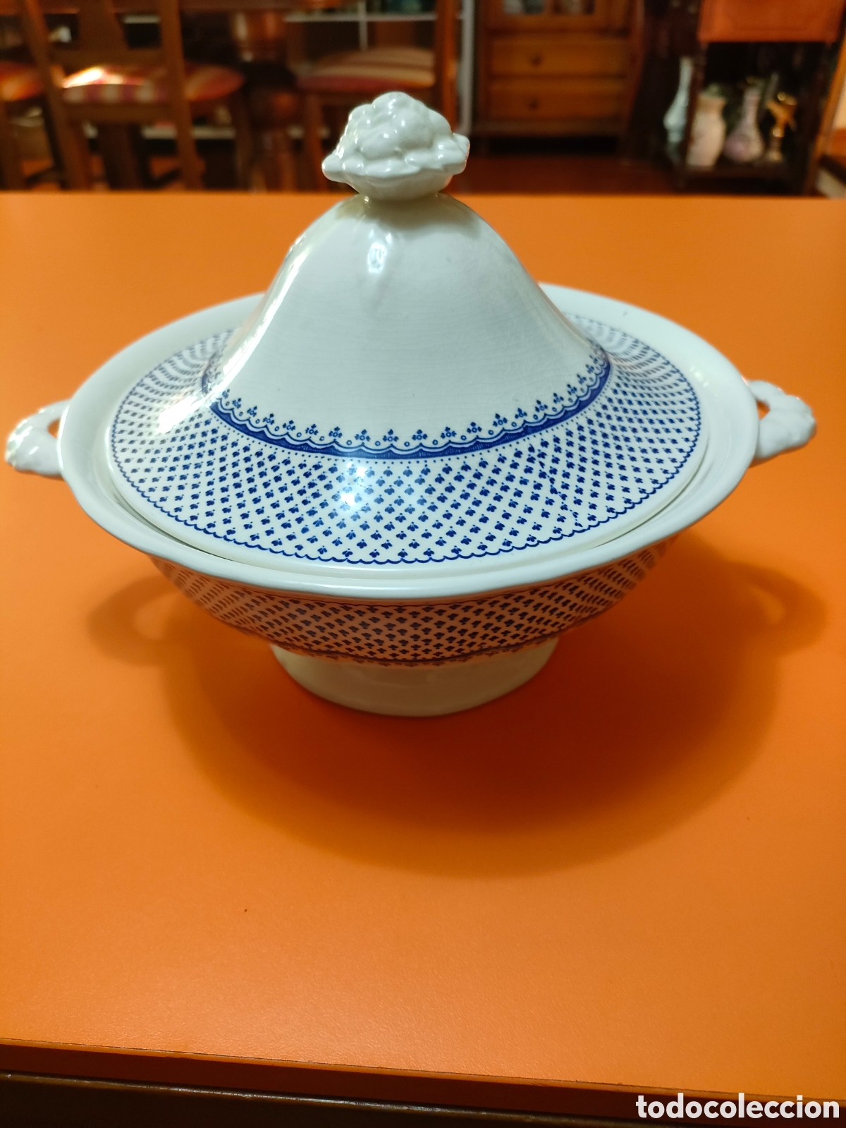 Antig&uuml;edades: Legumbrera Masons estilo Louise - Foto 3