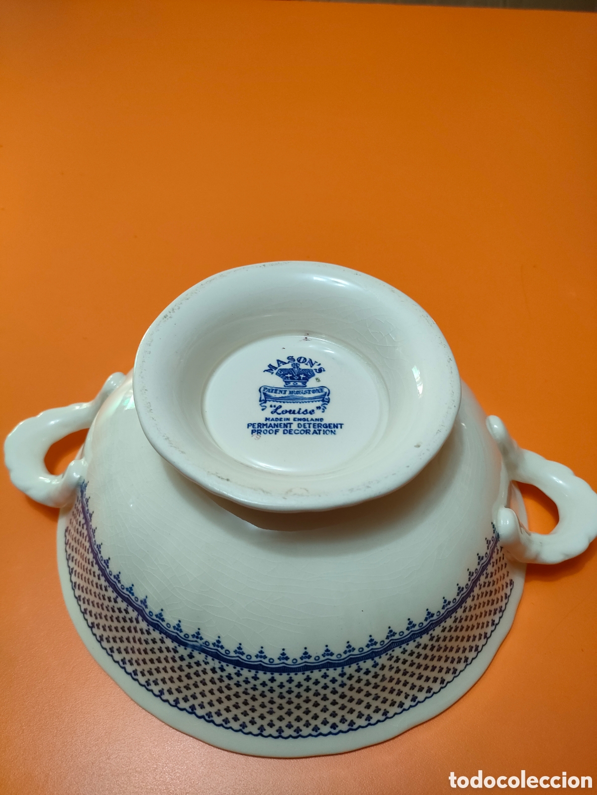 Antig&uuml;edades: Legumbrera Masons estilo Louise - Foto 8