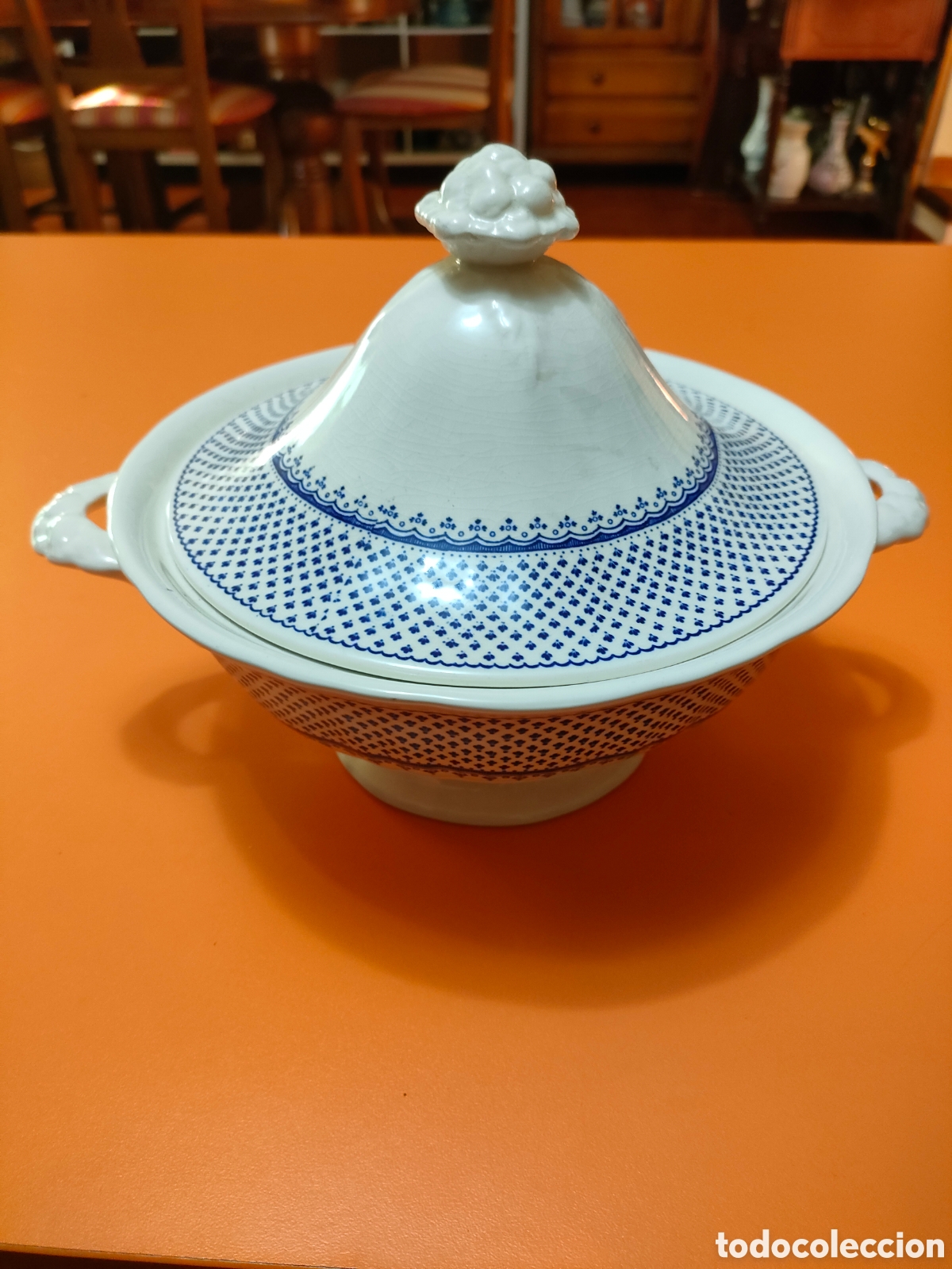 Antig&uuml;edades: Legumbrera Masons estilo Louise - Foto 1
