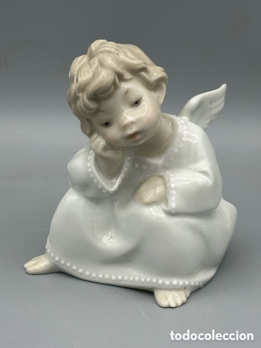 Antig&uuml;edades: REF: 01004539A &ldquo;&Aacute;NGEL PENSANDO&rdquo; LLADR&Oacute; - Foto 2