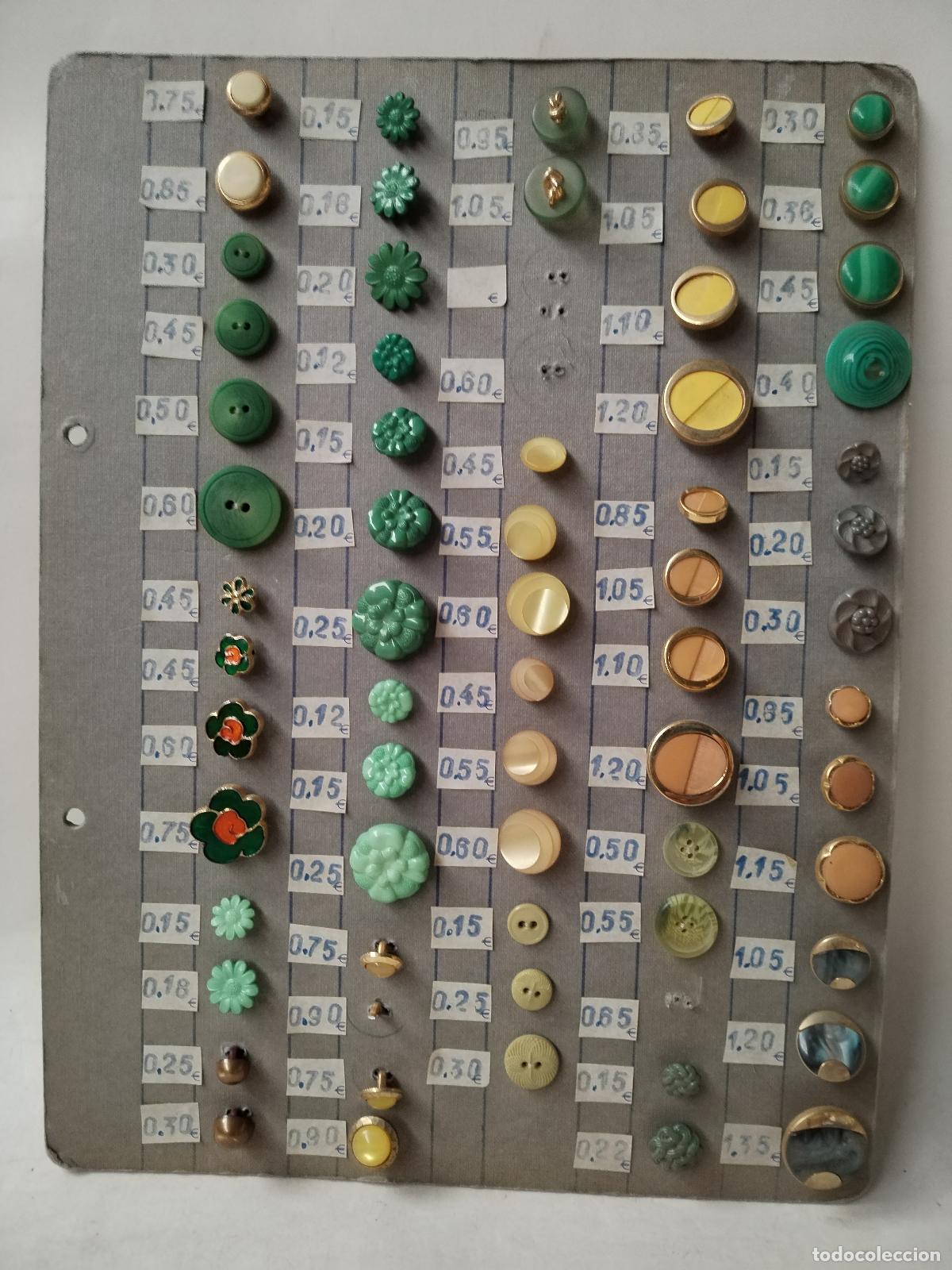 Antig&uuml;edades: lote de botones antiguos - c172 - Foto 2