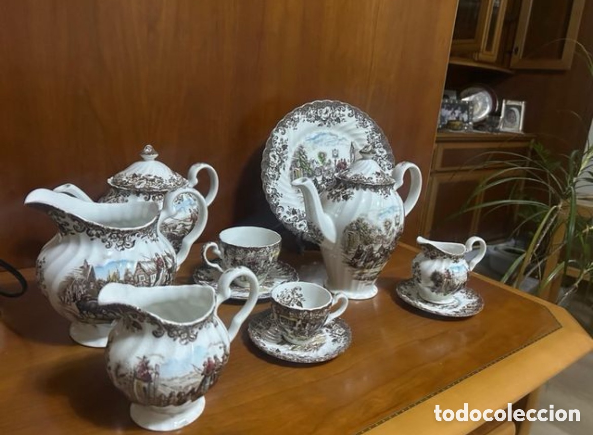 Antig&uuml;edades: Vajilla inglesa completa &ndash; Johnson Brothers - Foto 2