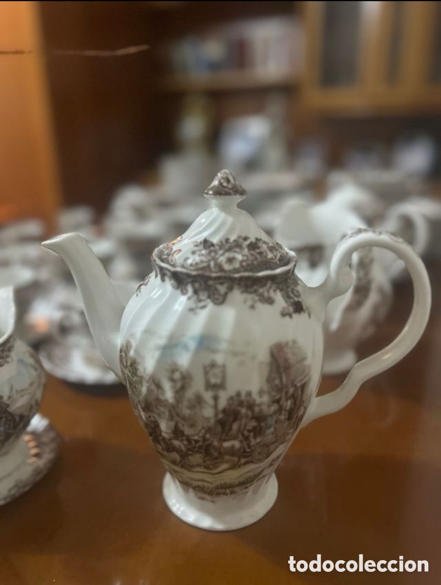 Antig&uuml;edades: Vajilla inglesa completa &ndash; Johnson Brothers - Foto 5