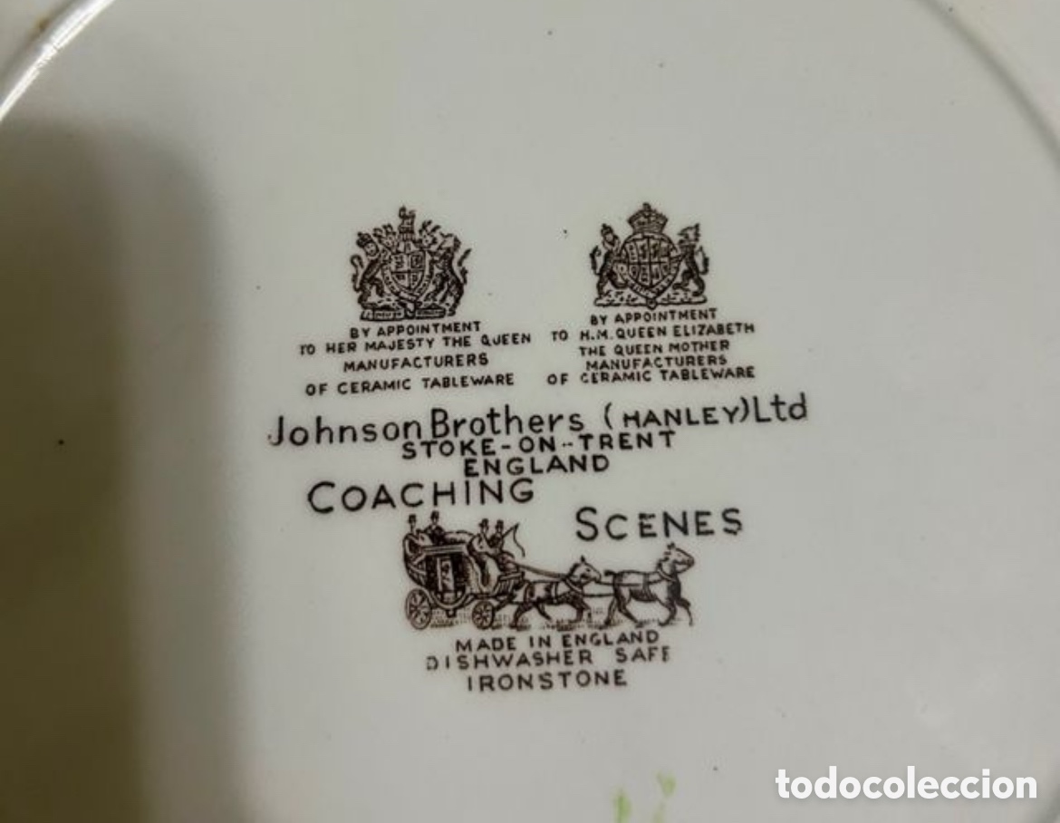 Antig&uuml;edades: Vajilla inglesa completa &ndash; Johnson Brothers - Foto 7