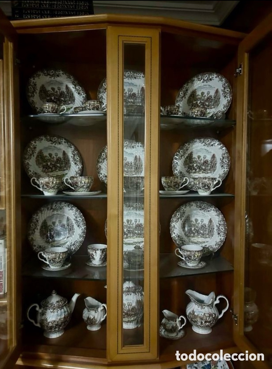 Antig&uuml;edades: Vajilla inglesa completa &ndash; Johnson Brothers - Foto 8