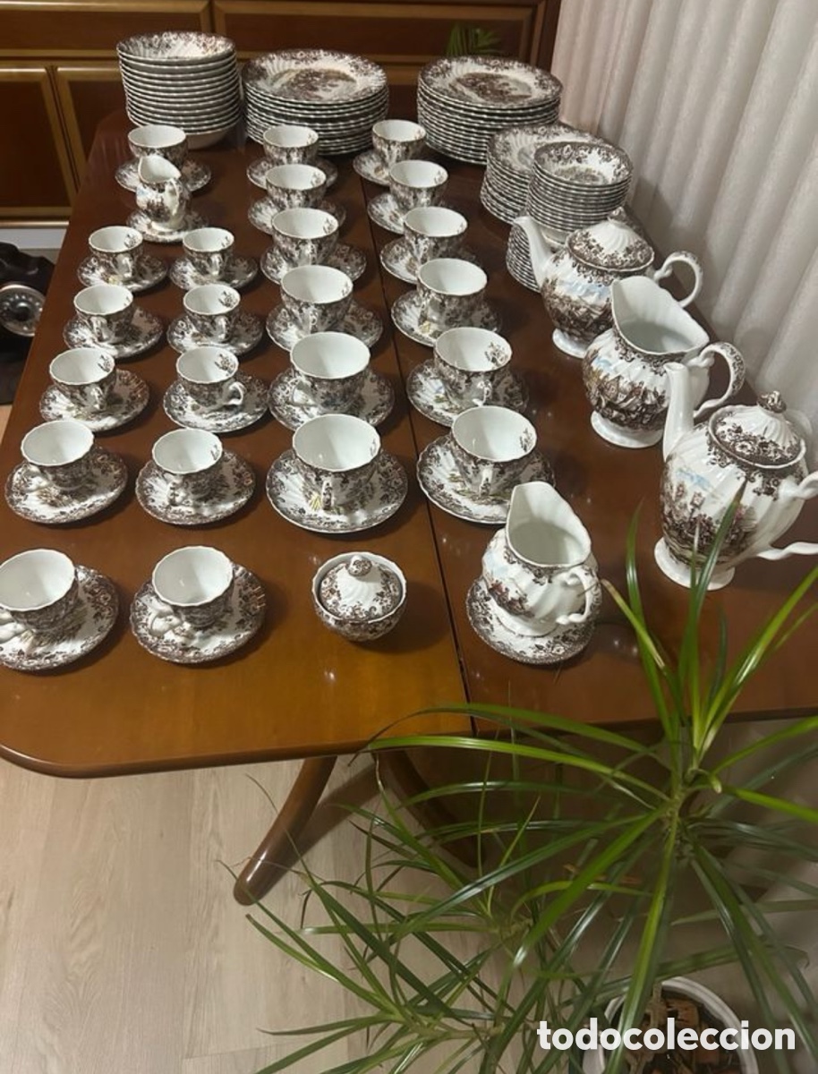 Antig&uuml;edades: Vajilla inglesa completa &ndash; Johnson Brothers - Foto 1