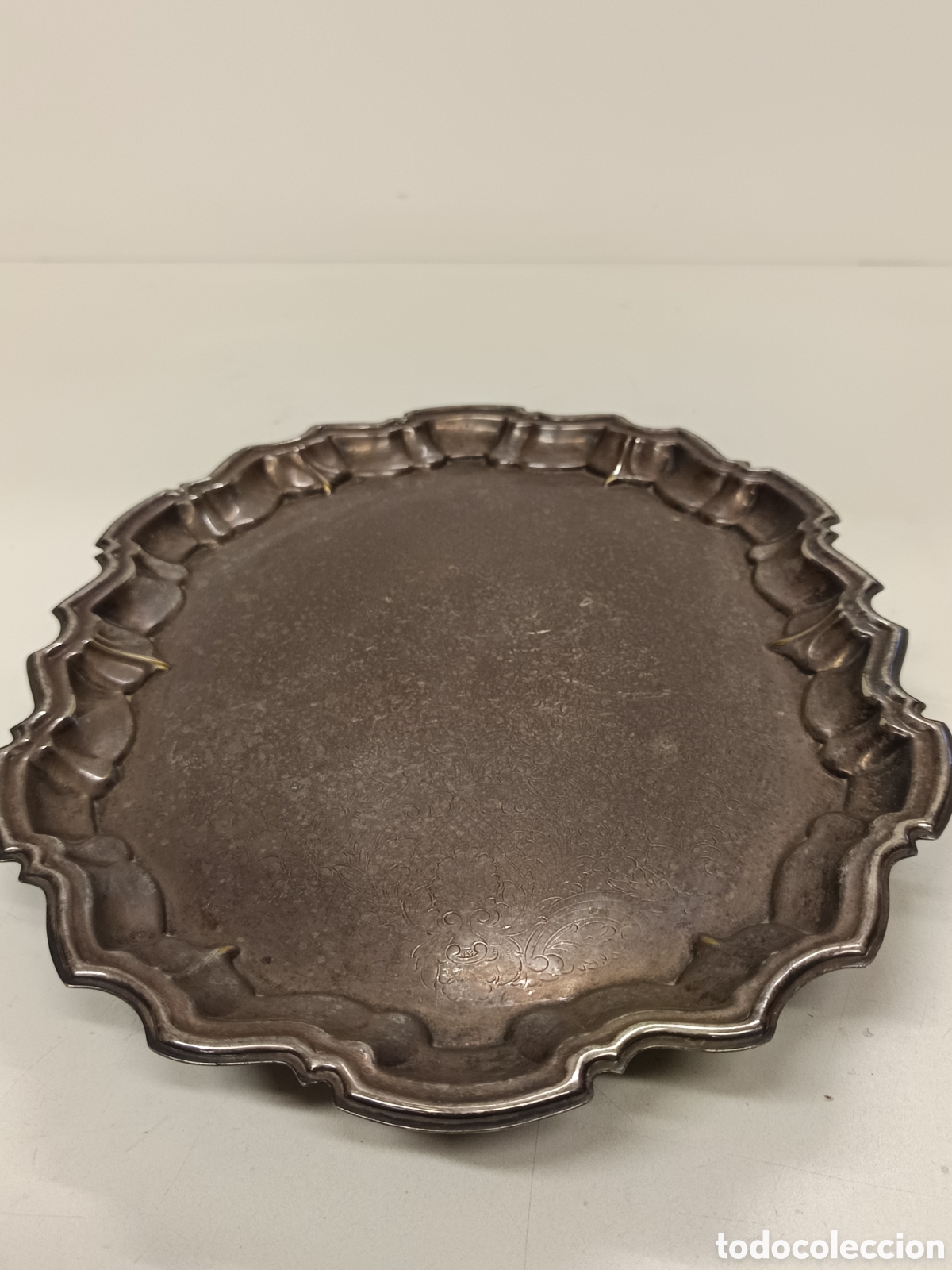 Antig&uuml;edades: Bandeja antigua chapada en plata SILVERPLATE - Foto 2