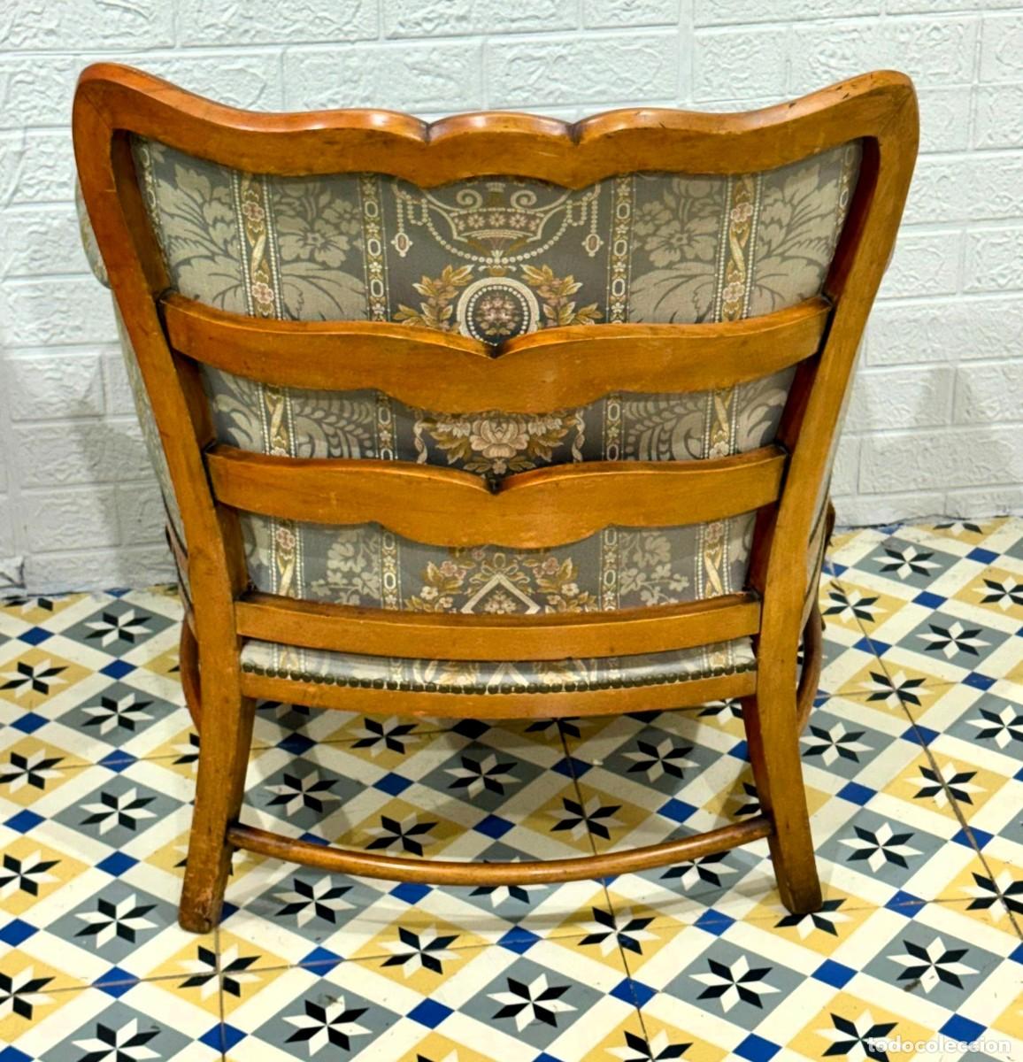 Antig&uuml;edades: Antiguo sof&aacute; con sillones - Foto 7