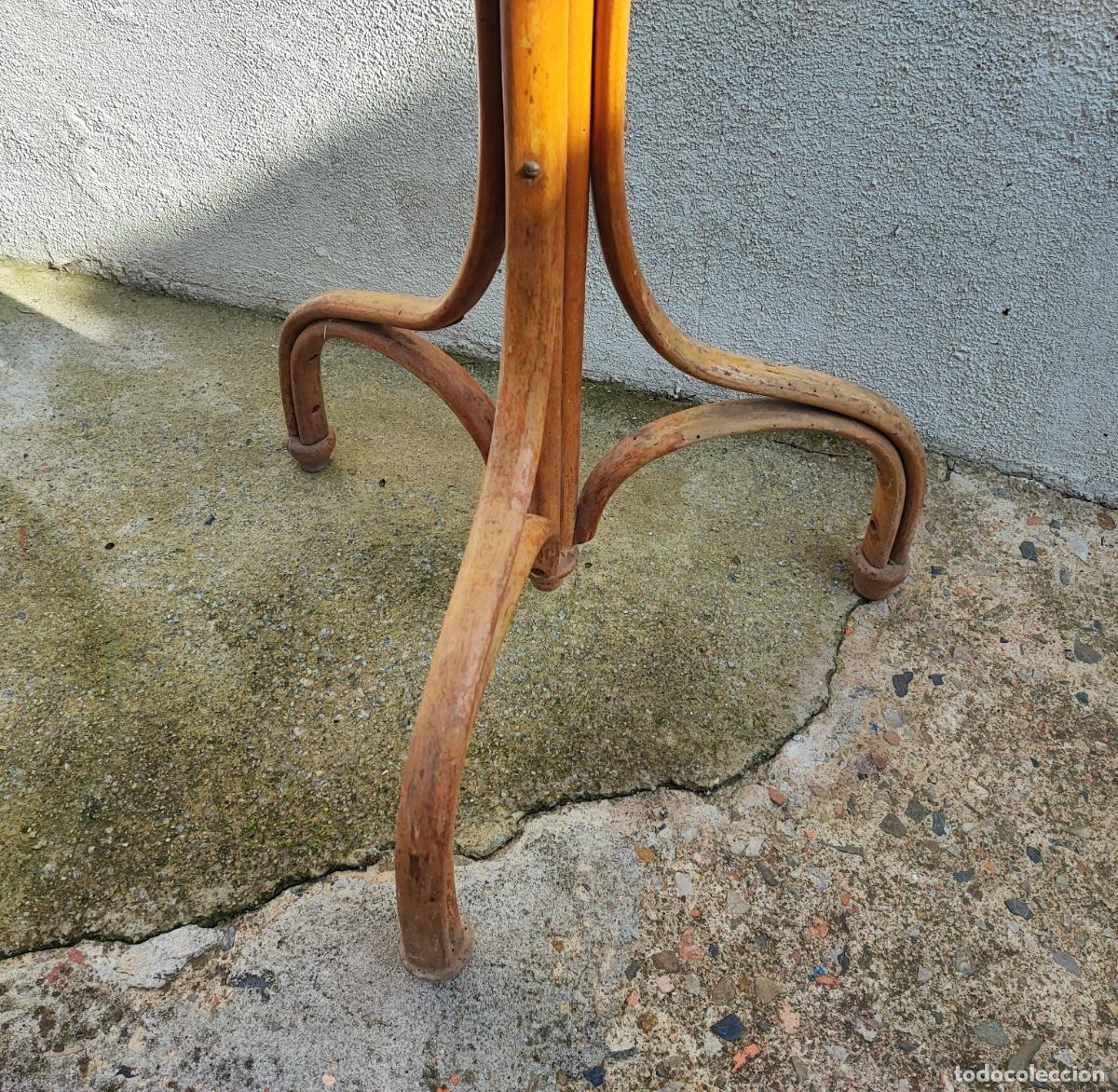 Antig&uuml;edades: PERCHA ESTILO THONET DE PIE - Foto 5
