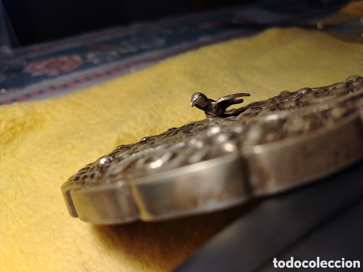 Antig&uuml;edades: Espejo Tocador Labrado vintage - Foto 4