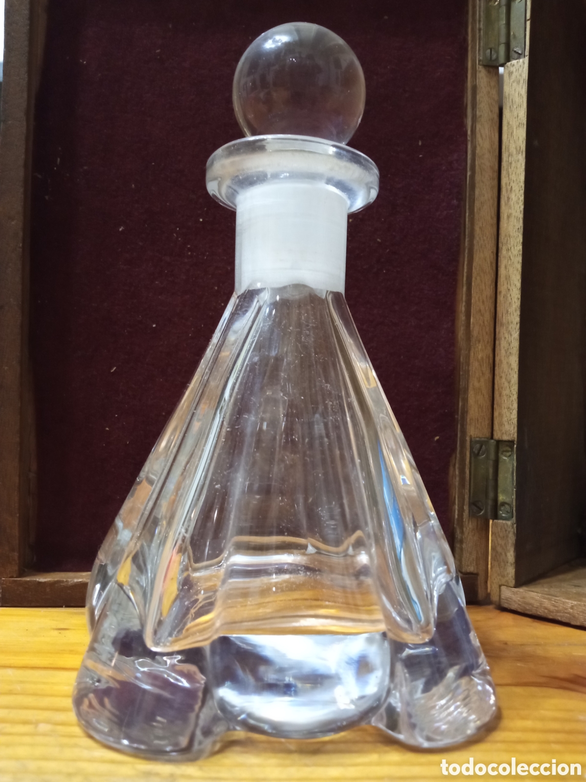 Antig&uuml;edades: Preciosa botella de barbero ardec&oacute; - Foto 1