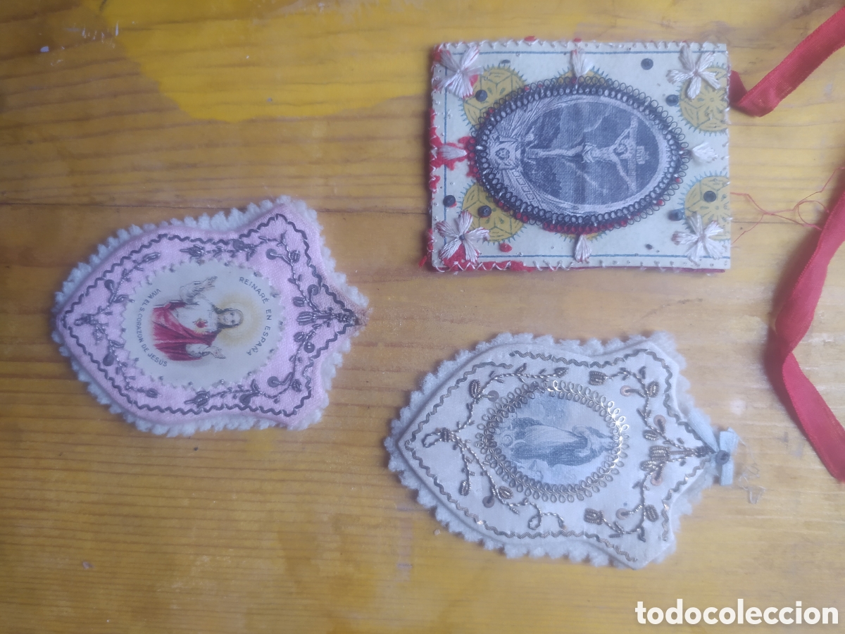 Antig&uuml;edades: Escapularios antiguos - Foto 2