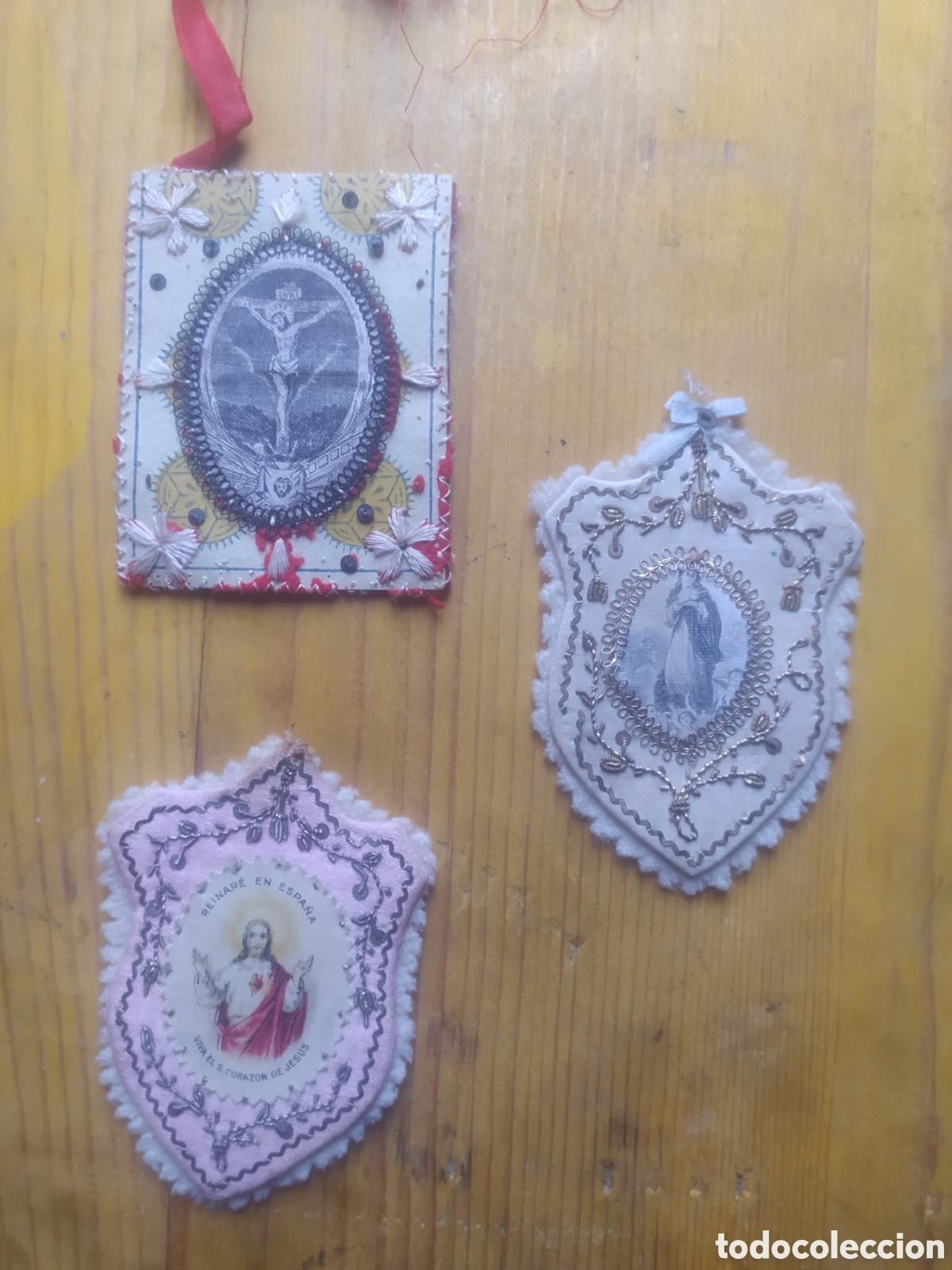 Antig&uuml;edades: Escapularios antiguos - Foto 1