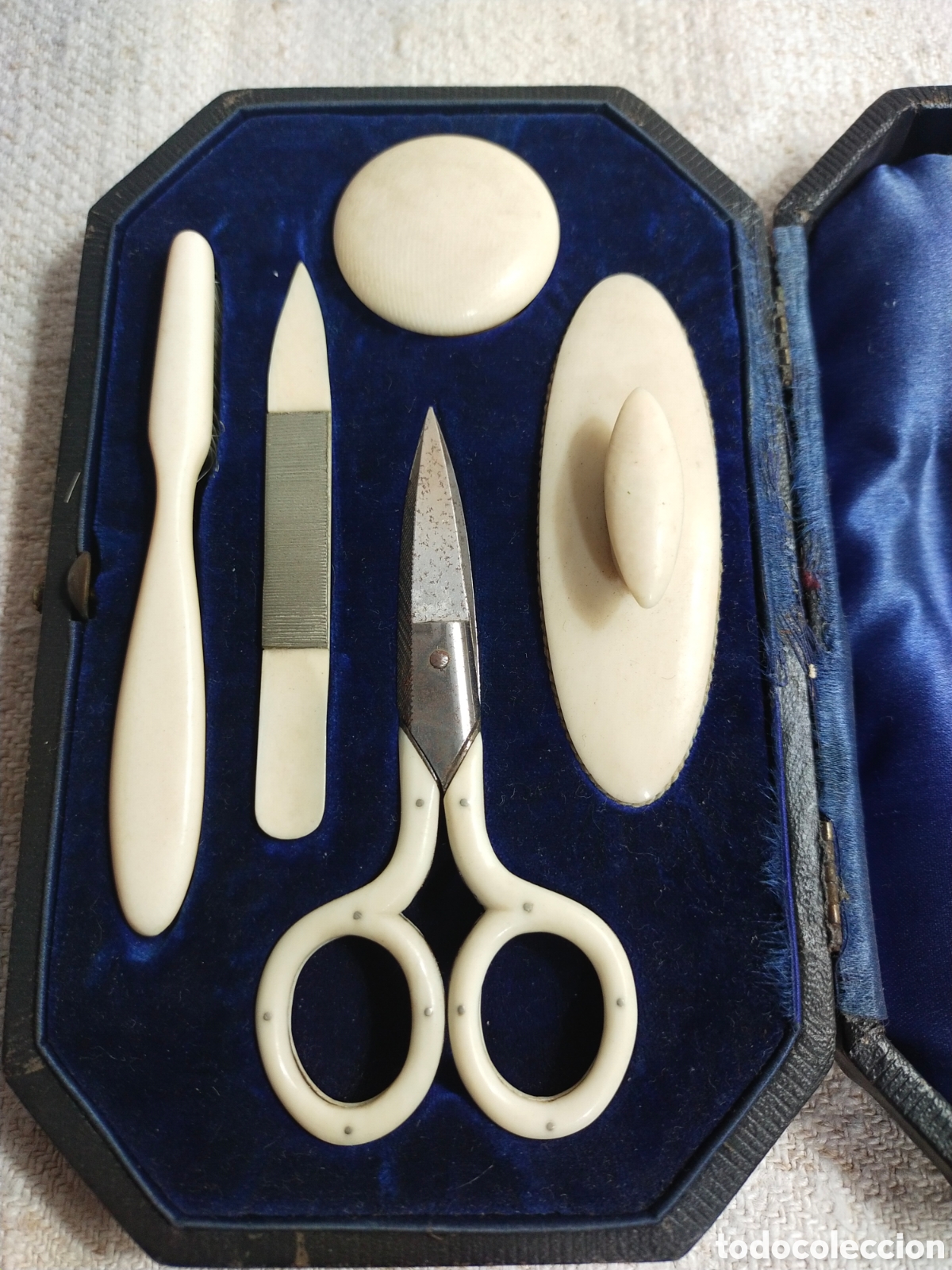 Antig&uuml;edades: Antiguo estuche de manicura - Foto 3