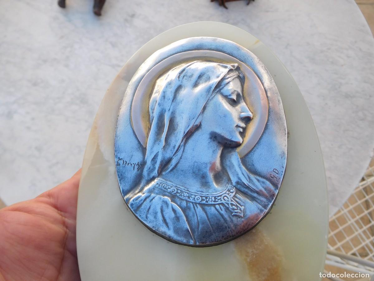 Antig&uuml;edades: Benditera antigua Virgen E. Dropsy - Foto 5