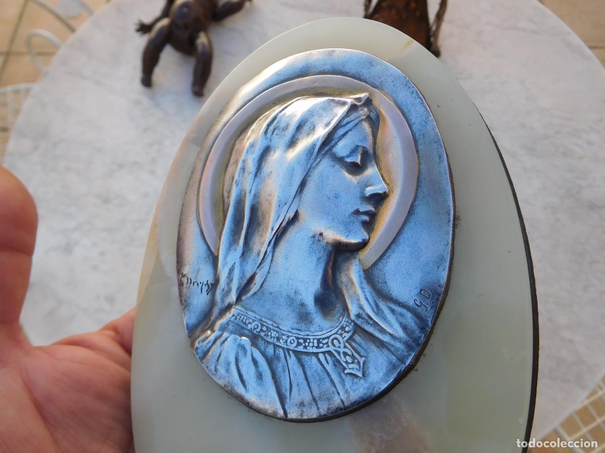 Antig&uuml;edades: Benditera antigua Virgen E. Dropsy - Foto 7