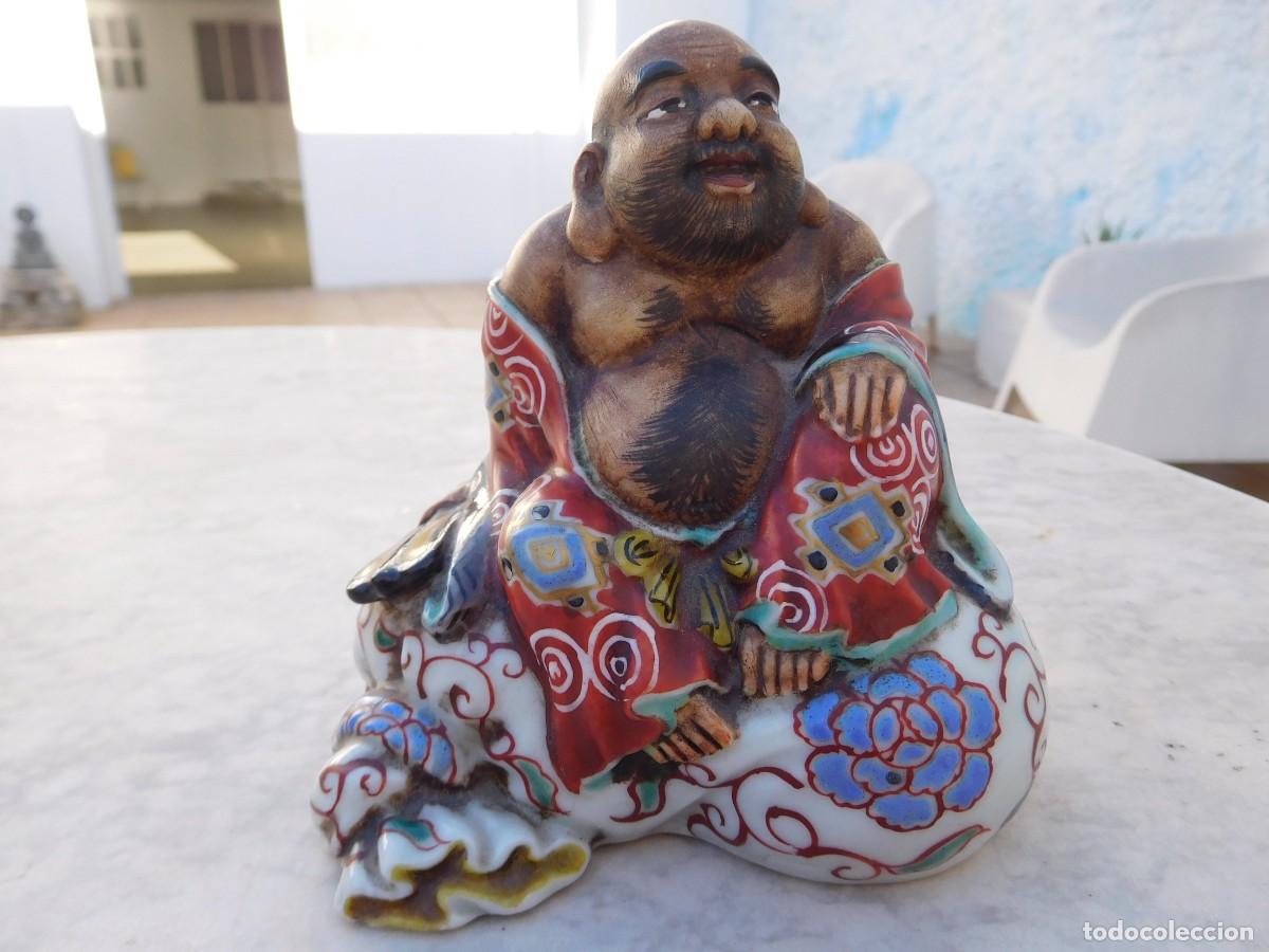 Antig&uuml;edades: Figura de porcelana Buda - Foto 1