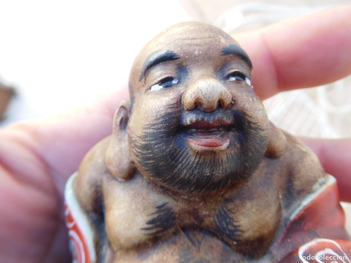 Antig&uuml;edades: Figura de porcelana Buda - Foto 9