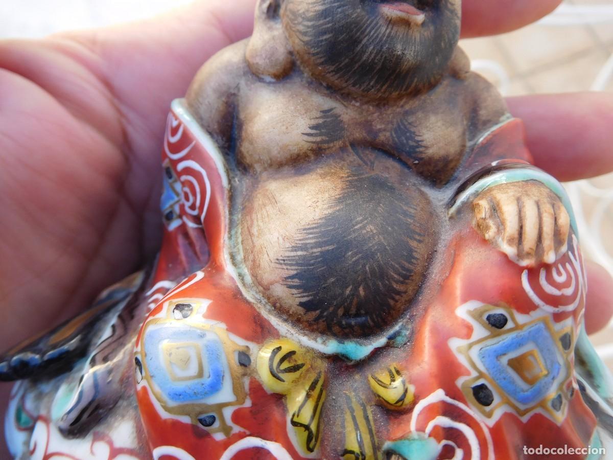 Antig&uuml;edades: Figura de porcelana Buda - Foto 10