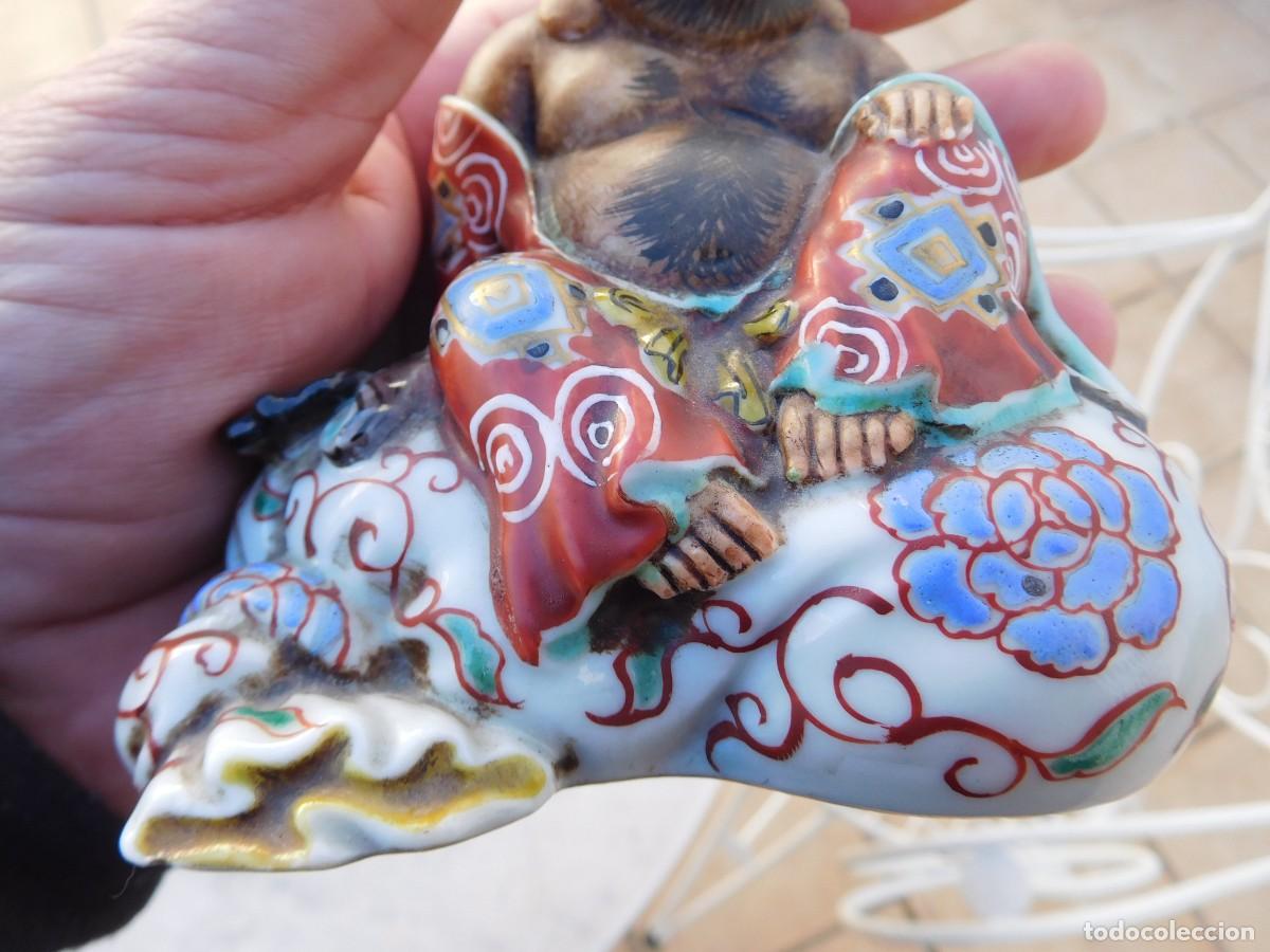 Antig&uuml;edades: Figura de porcelana Buda - Foto 11