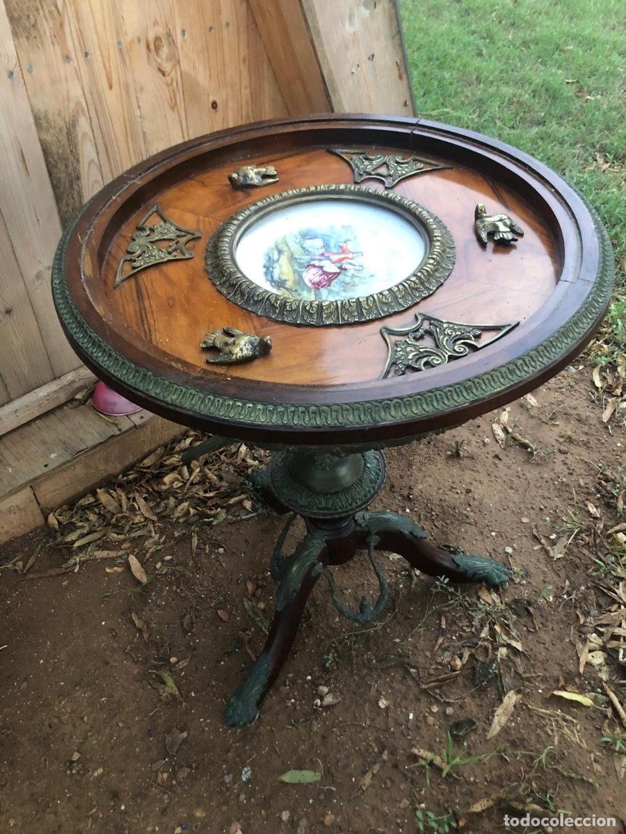 Antig&uuml;edades: Mesa Napoleon III de &eacute;poca - Foto 4