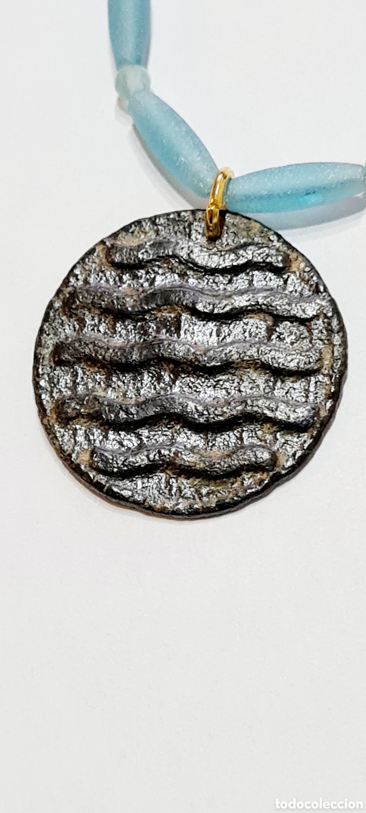Antig&uuml;edades: Collar con colgante medieval - Foto 4