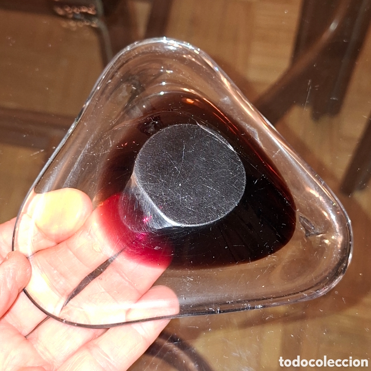 Antig&uuml;edades: VACIA BOLSILLO DE CRISTAL DE MURANO - Foto 3
