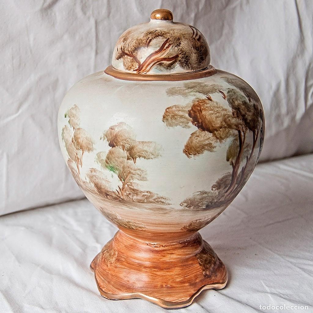 Antig&uuml;edades: Jarr&oacute;n antiguo estilo Chinoiserie - Foto 2