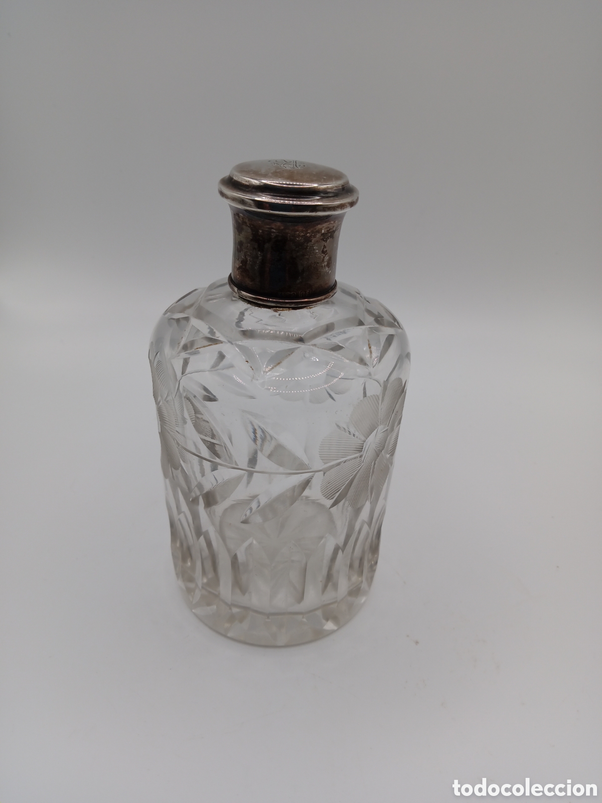 Antig&uuml;edades: Perfumero de cristal y plata - Foto 10