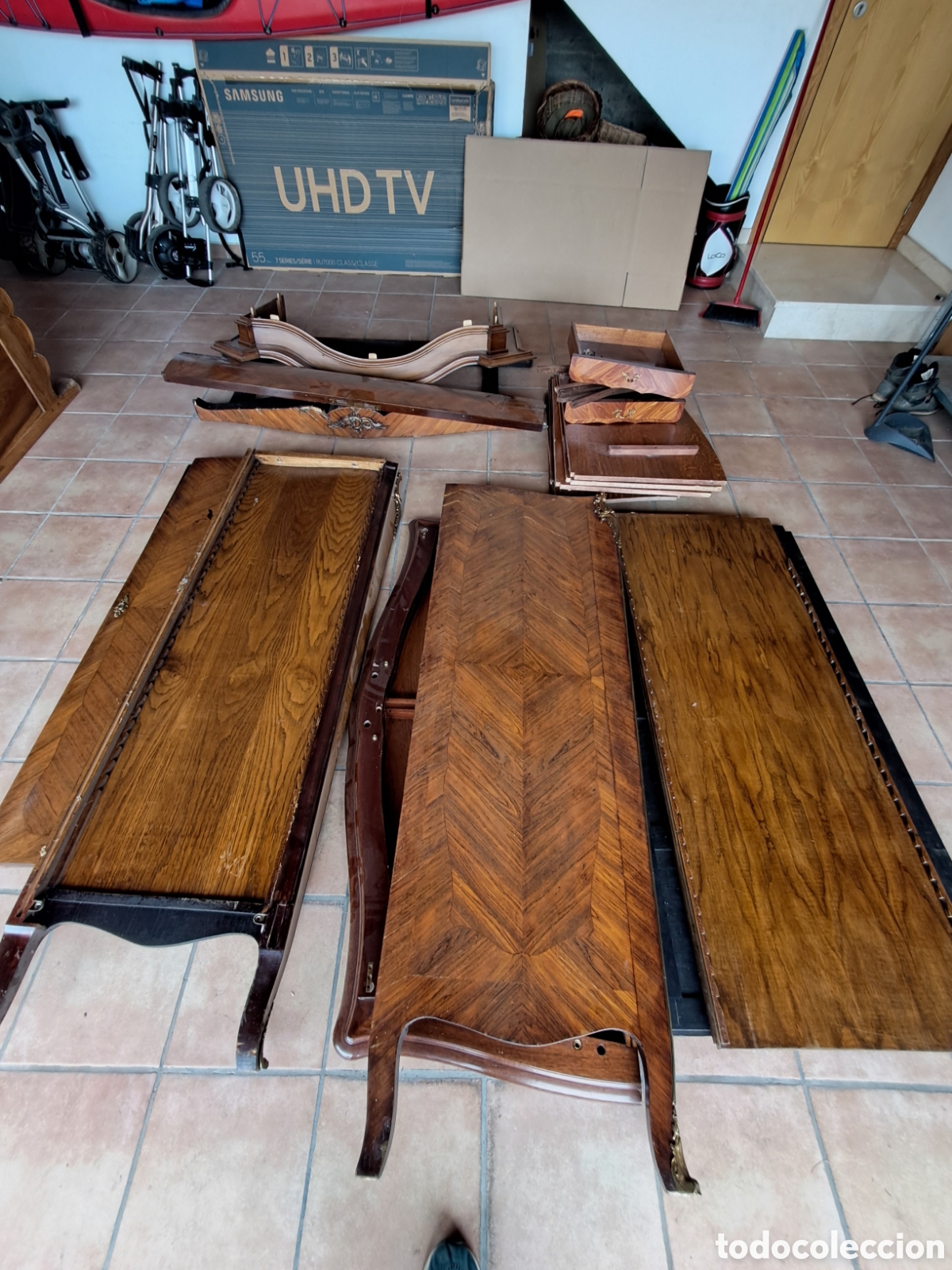 Antig&uuml;edades: Armariode marqueter&iacute;a, muebles frances - Foto 5
