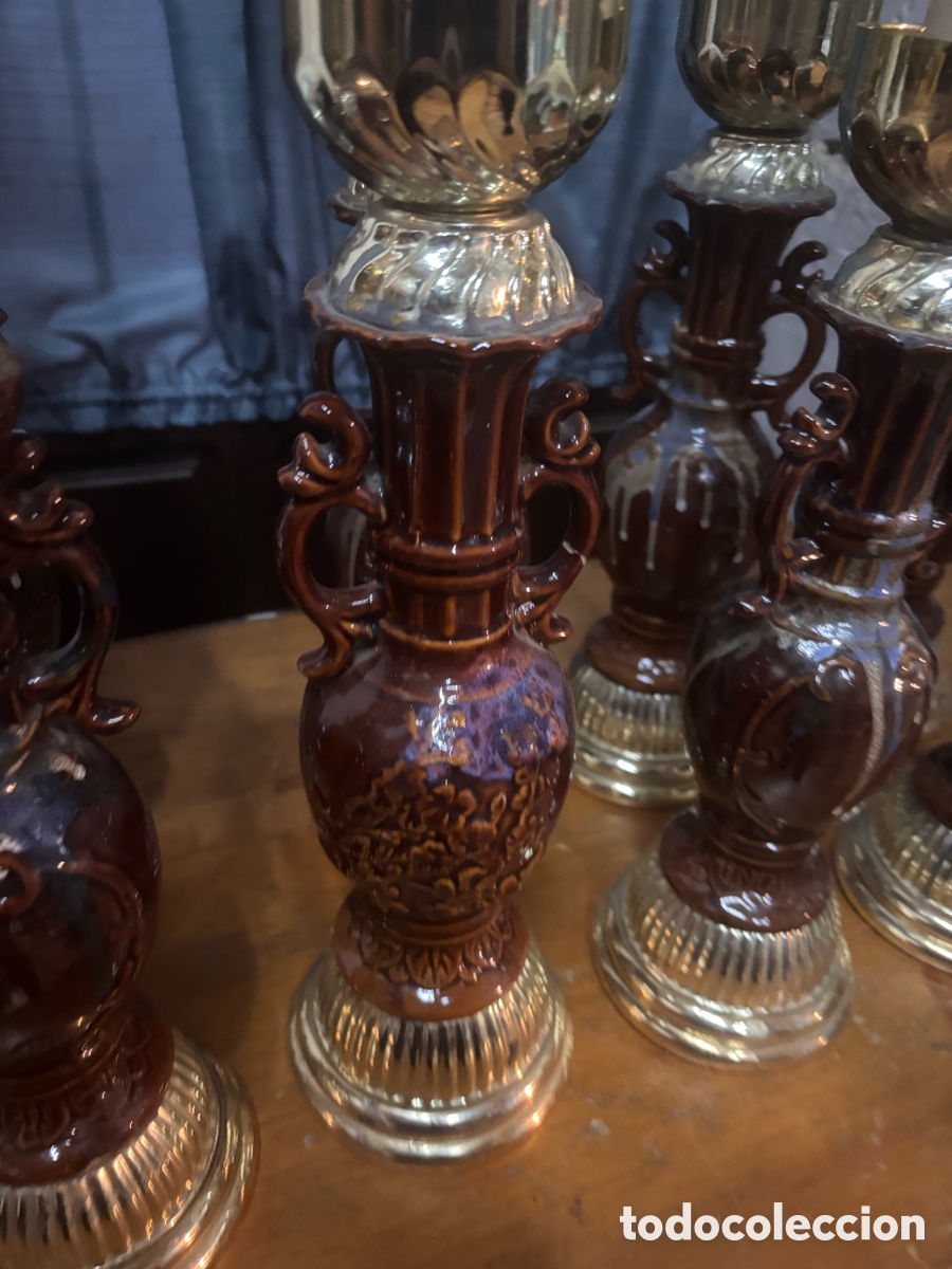 Antig&uuml;edades: Candelabros de aceite - Foto 11
