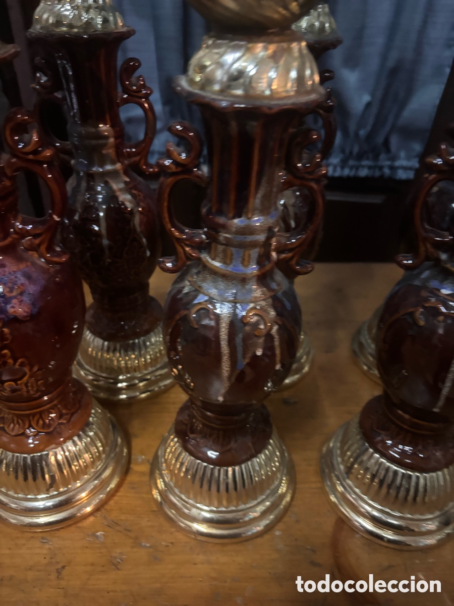 Antig&uuml;edades: Candelabros de aceite - Foto 12