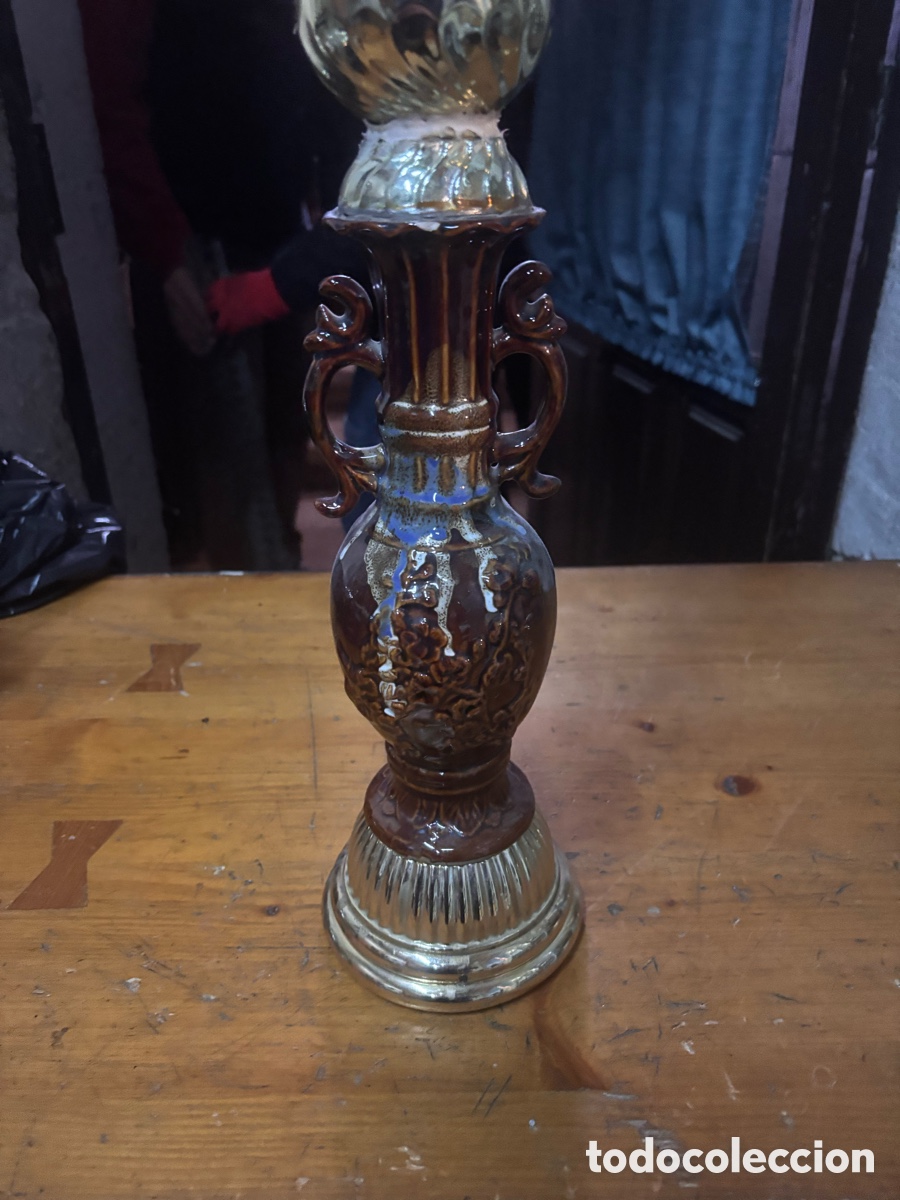Antig&uuml;edades: Candelabros de aceite - Foto 1