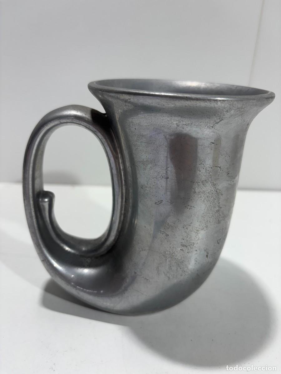 Antig&uuml;edades: JARRA METAL (ESTA GRABADA) - Foto 3