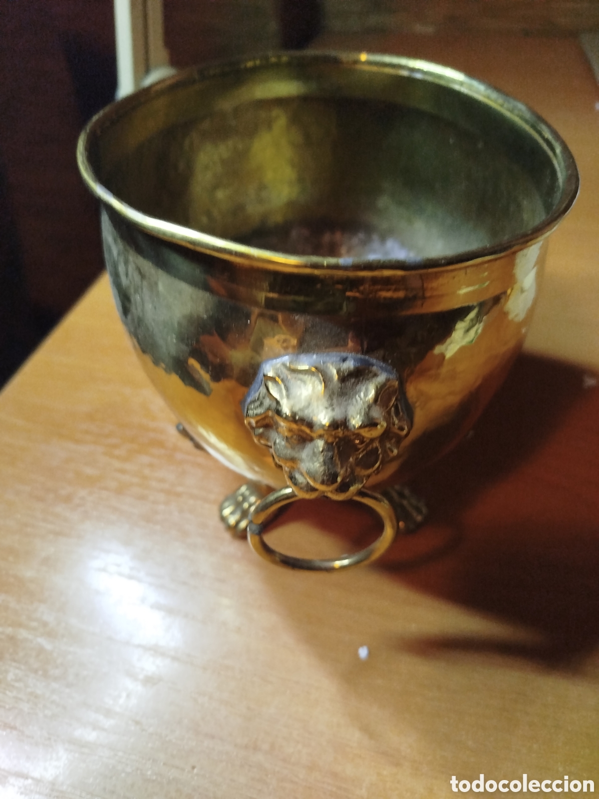 Antig&uuml;edades: Centro de mesa de metal. - Foto 1