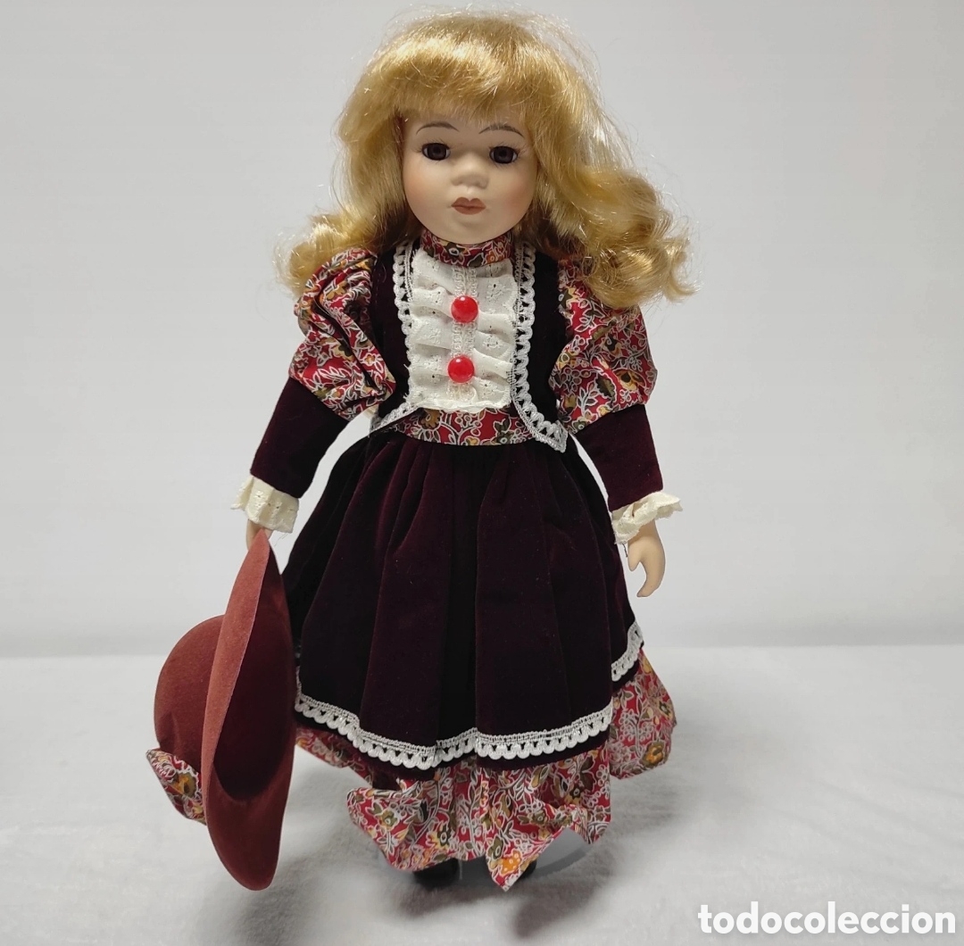 Antig&uuml;edades: - MU&Ntilde;ECA DE PORCELANA - - Foto 2