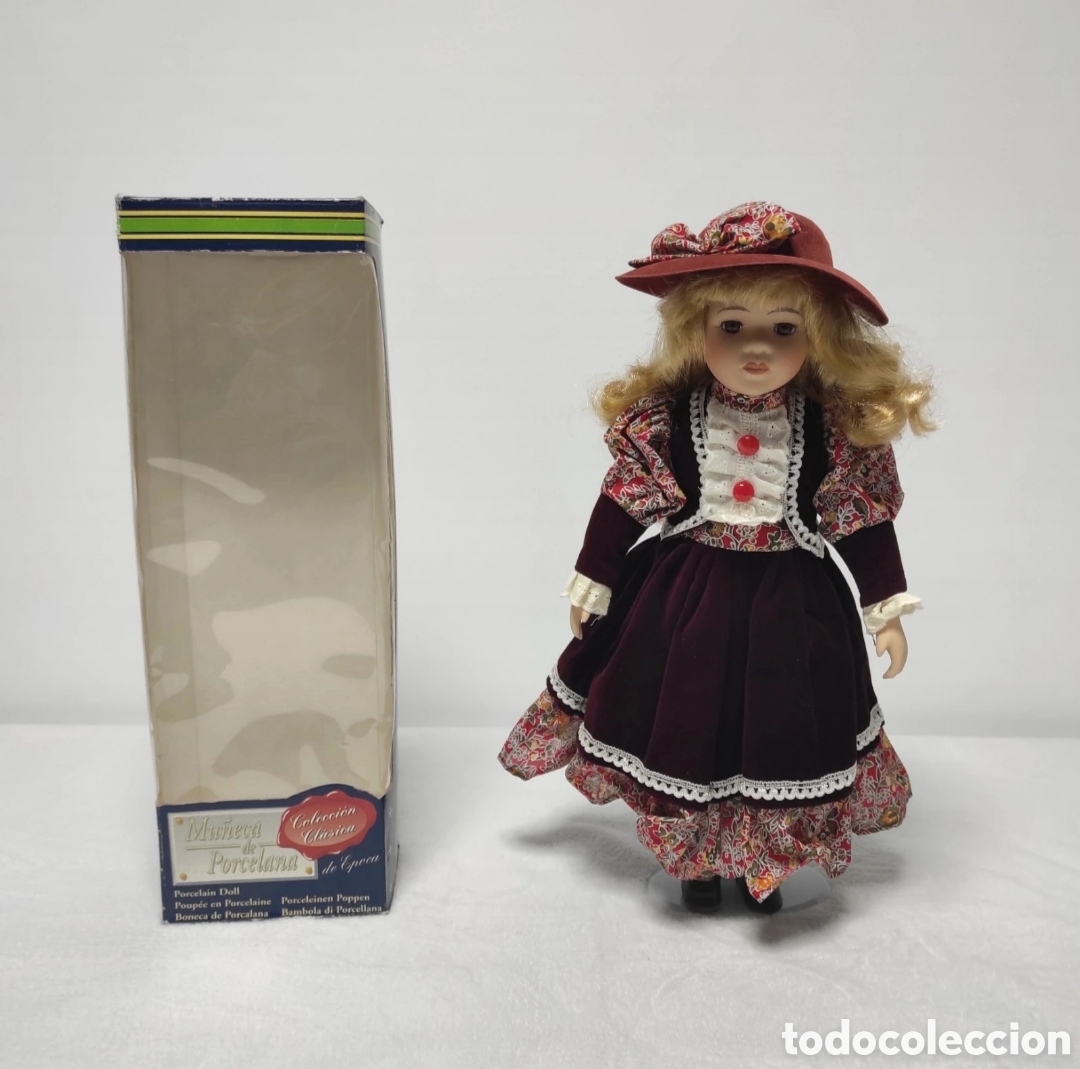 Antig&uuml;edades: - MU&Ntilde;ECA DE PORCELANA - - Foto 1