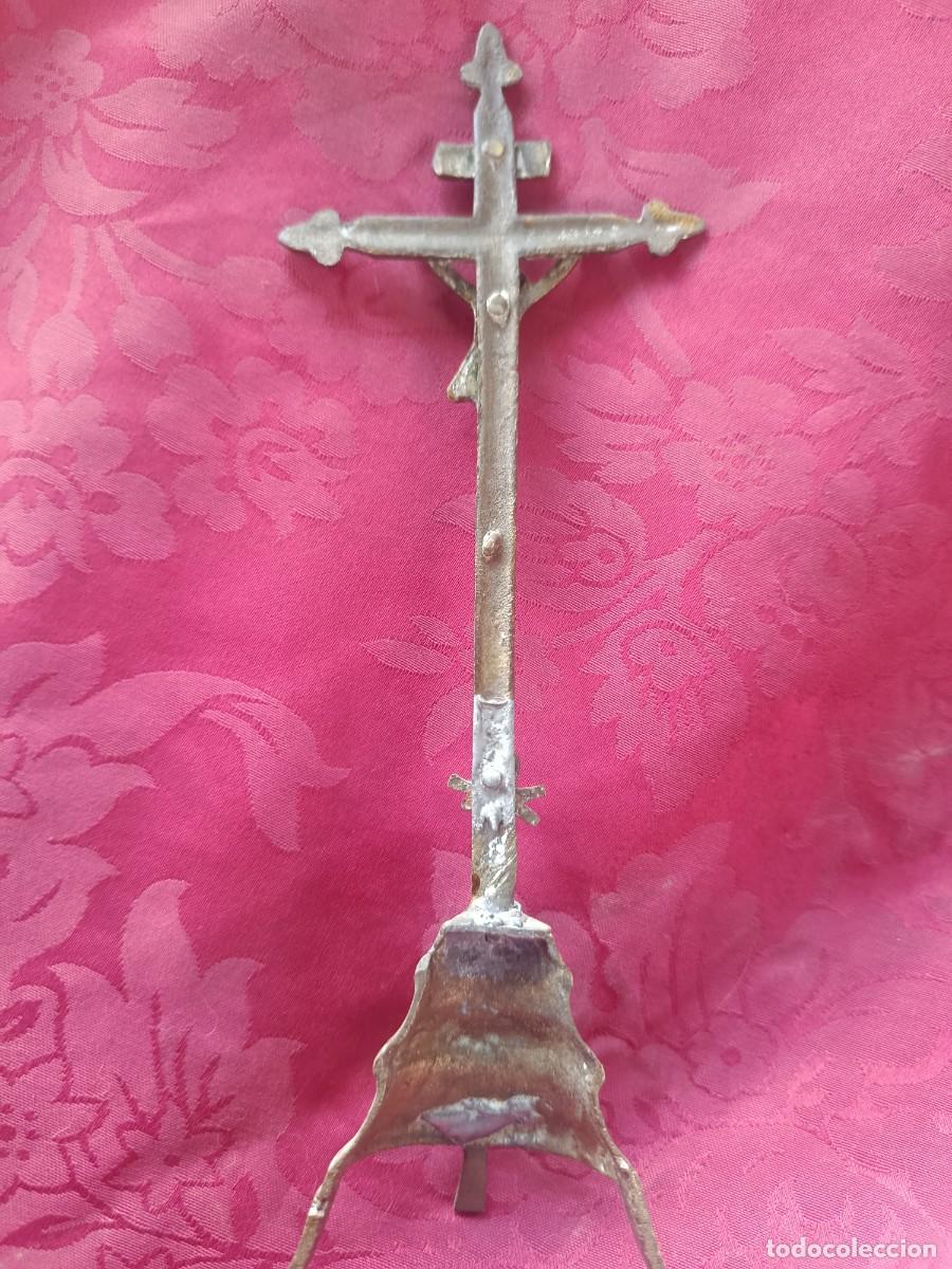 Antig&uuml;edades: Cruz de bronce, siglo XVIII - Foto 6