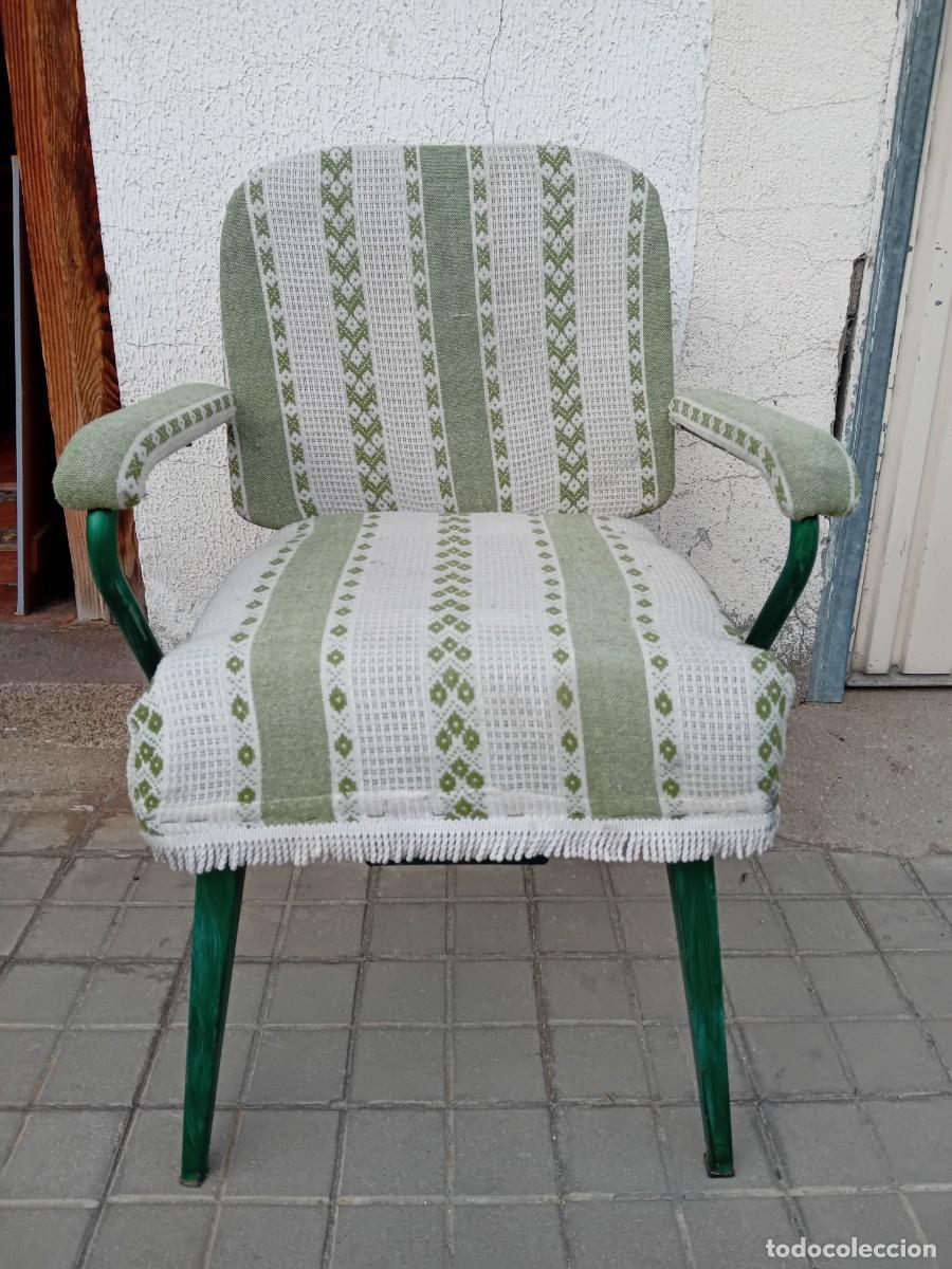 Antig&uuml;edades: Sill&oacute;n con sistema de balanc&iacute;n d&eacute;cada de los 50 - Foto 1