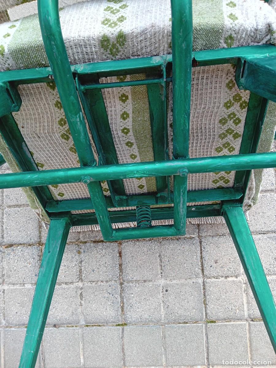 Antig&uuml;edades: Sill&oacute;n con sistema de balanc&iacute;n d&eacute;cada de los 50 - Foto 2
