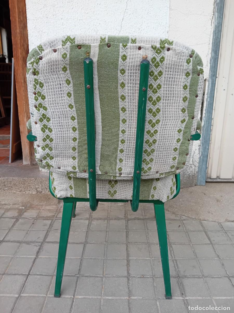 Antig&uuml;edades: Sill&oacute;n con sistema de balanc&iacute;n d&eacute;cada de los 50 - Foto 6