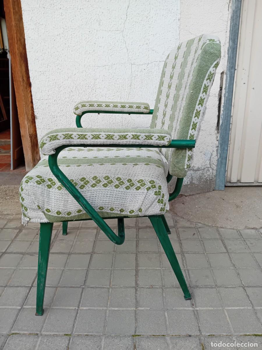 Antig&uuml;edades: Sill&oacute;n con sistema de balanc&iacute;n d&eacute;cada de los 50 - Foto 7