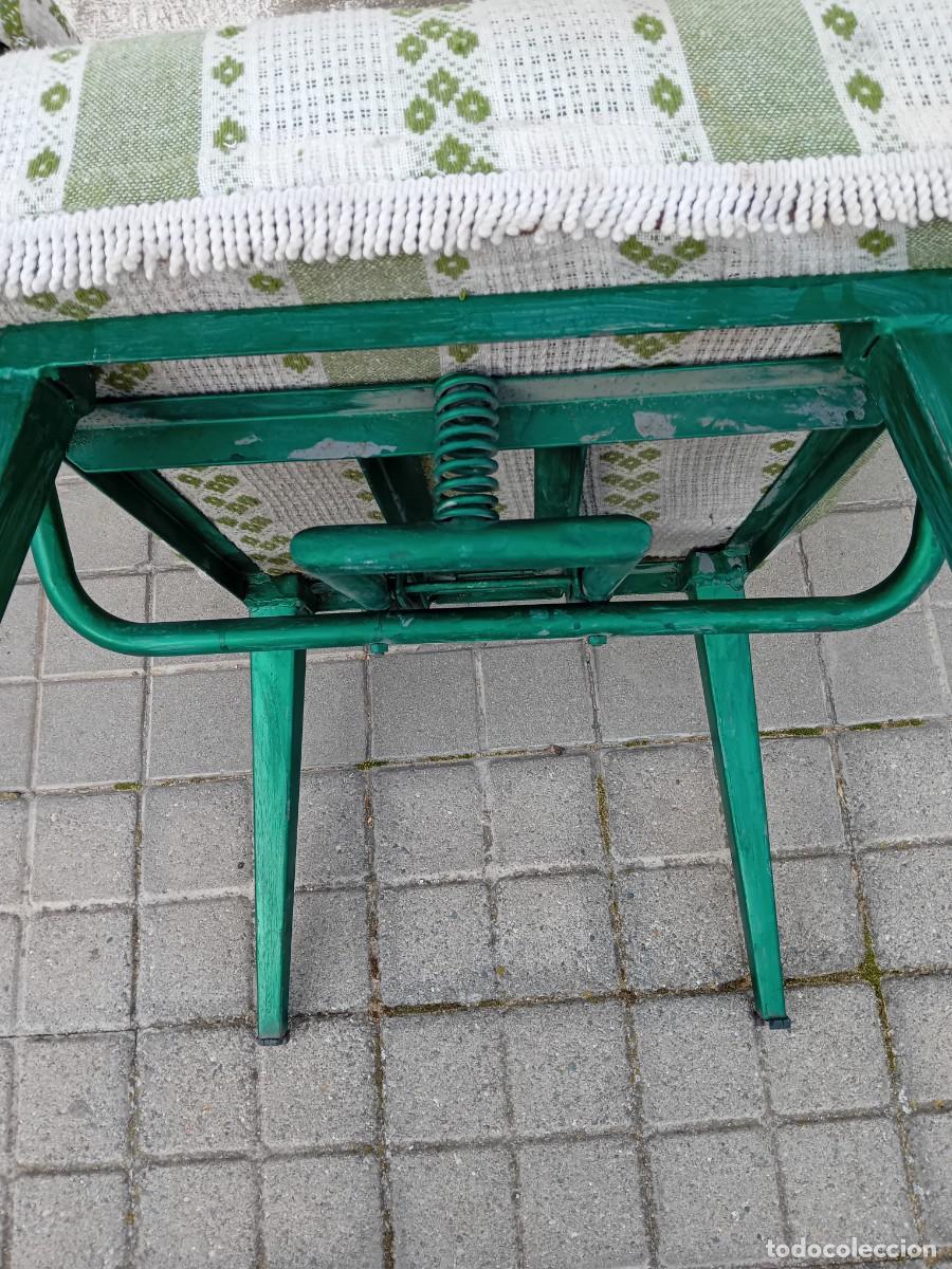 Antig&uuml;edades: Sill&oacute;n con sistema de balanc&iacute;n d&eacute;cada de los 50 - Foto 8