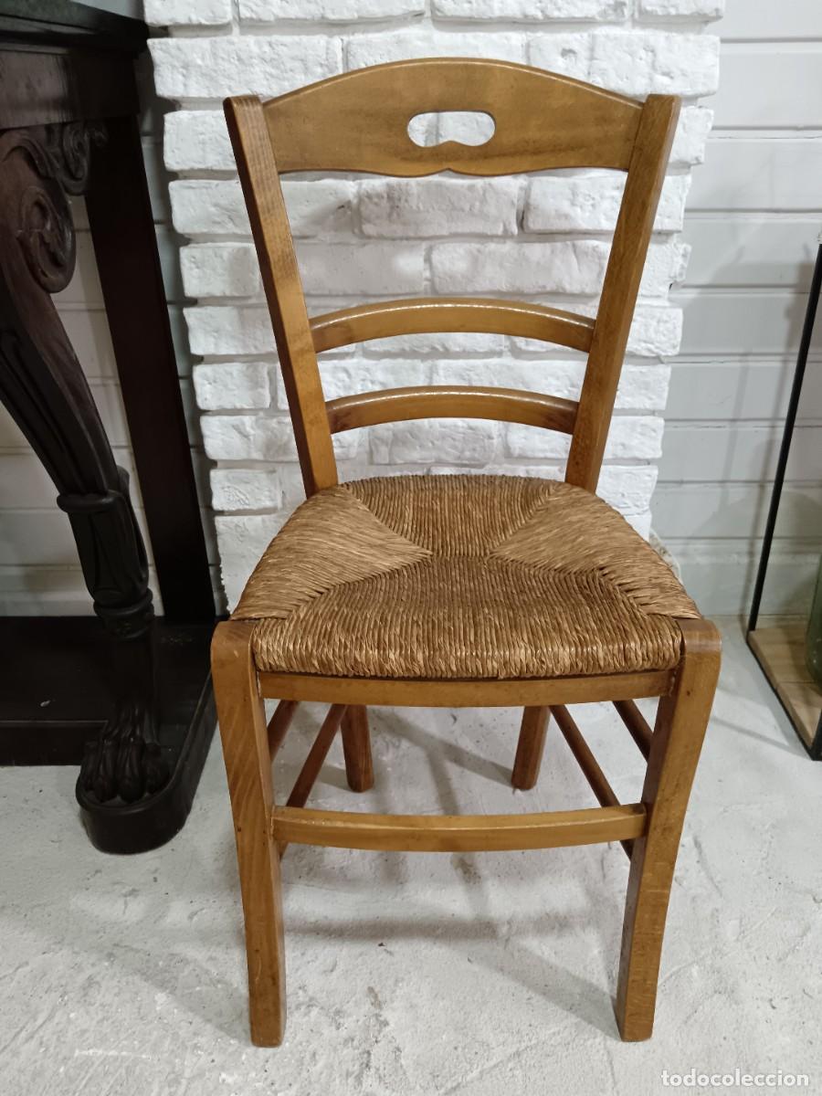 Antig&uuml;edades: ANTIGUA SILLA DE ENEA - Foto 1