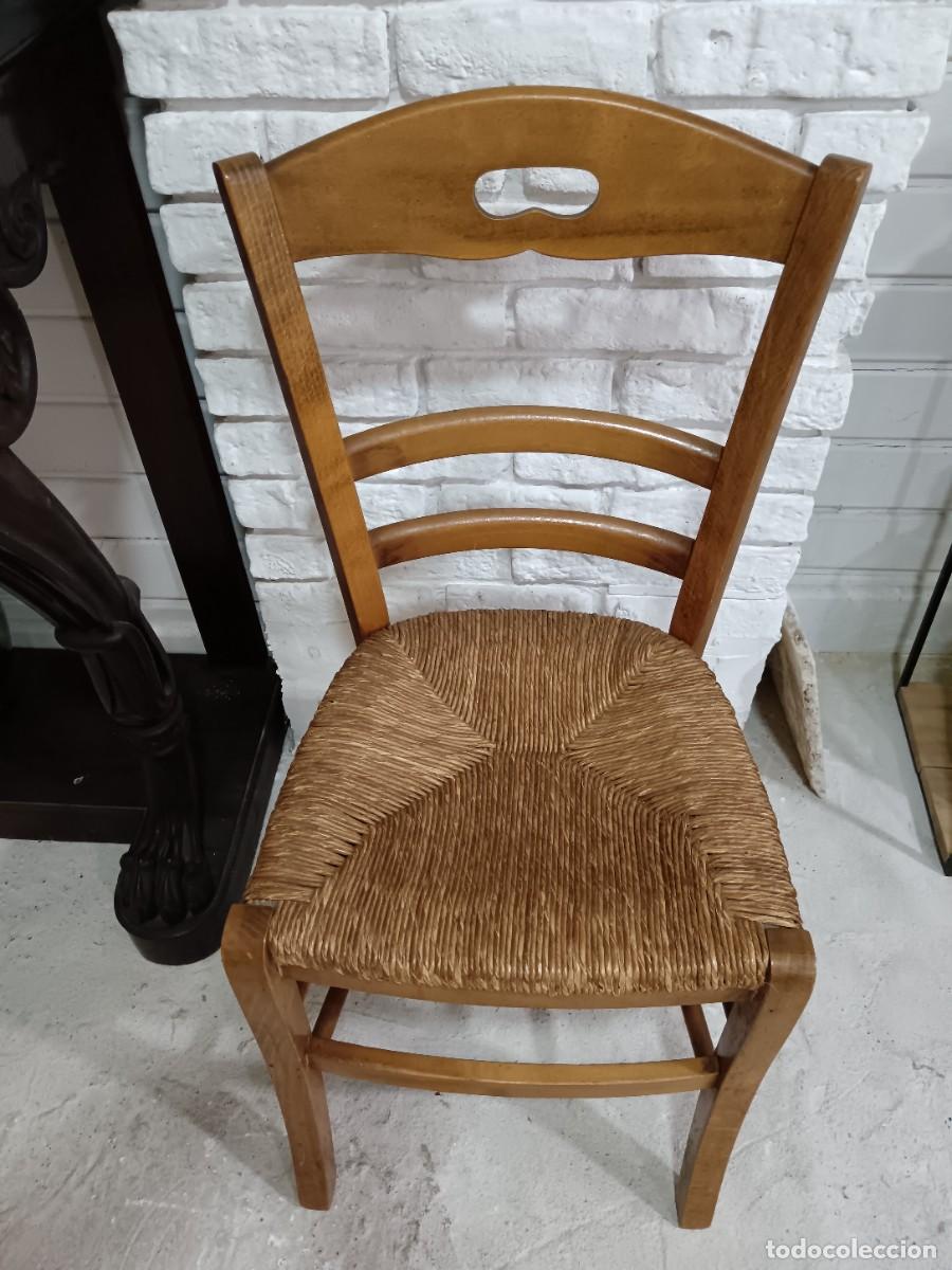 Antig&uuml;edades: ANTIGUA SILLA DE ENEA - Foto 2
