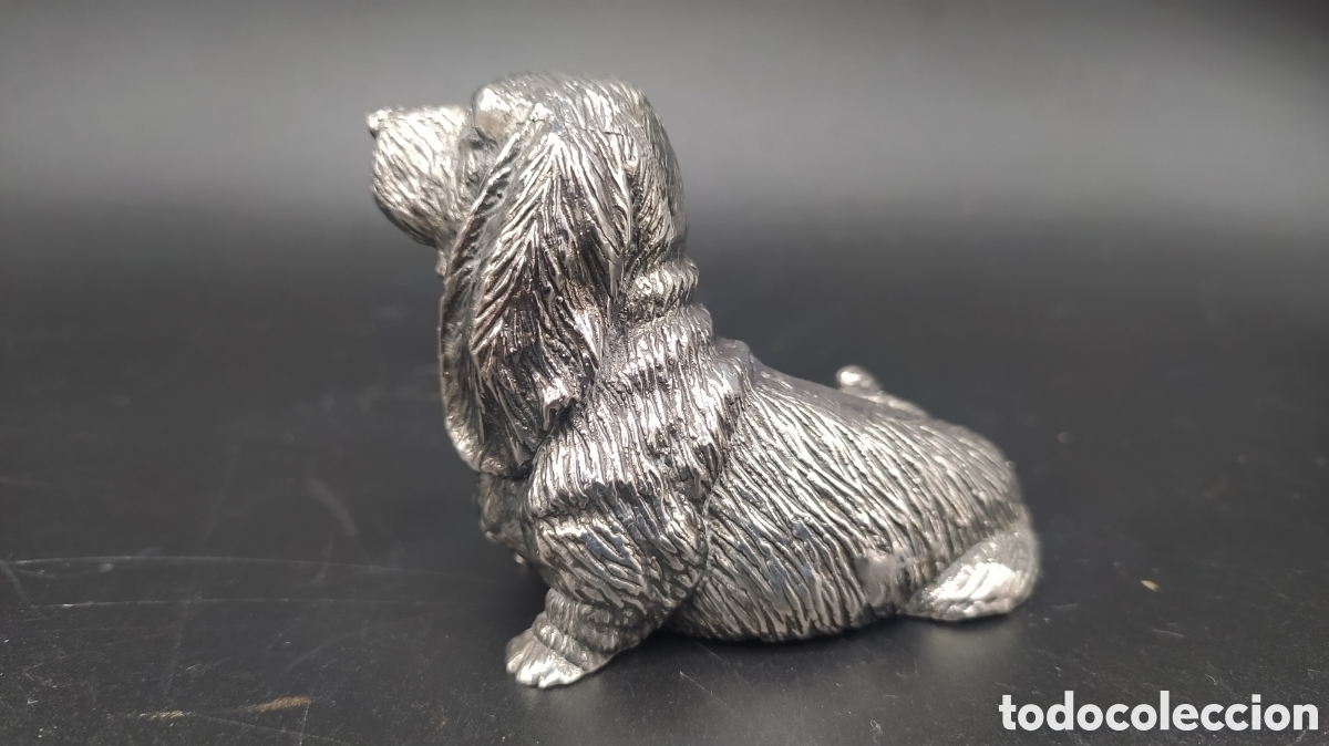 Antig&uuml;edades: Perro plata alcudia. - Foto 3