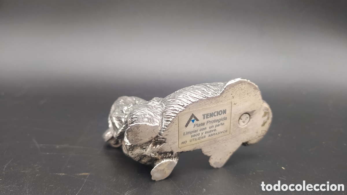 Antig&uuml;edades: Perro plata alcudia. - Foto 6