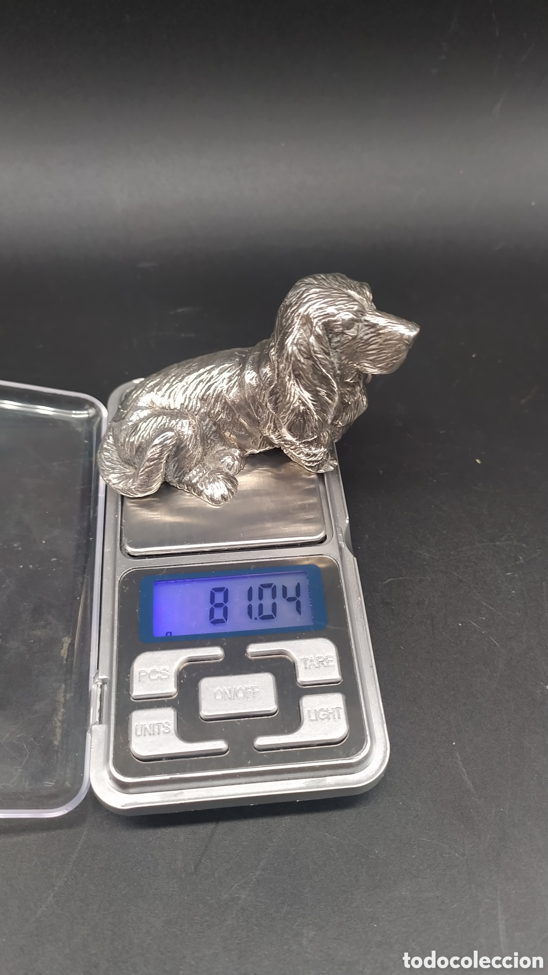 Antig&uuml;edades: Perro plata alcudia. - Foto 9