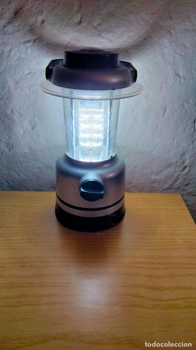 Antig&uuml;edades: linterna de luz led con brujula - Foto 5