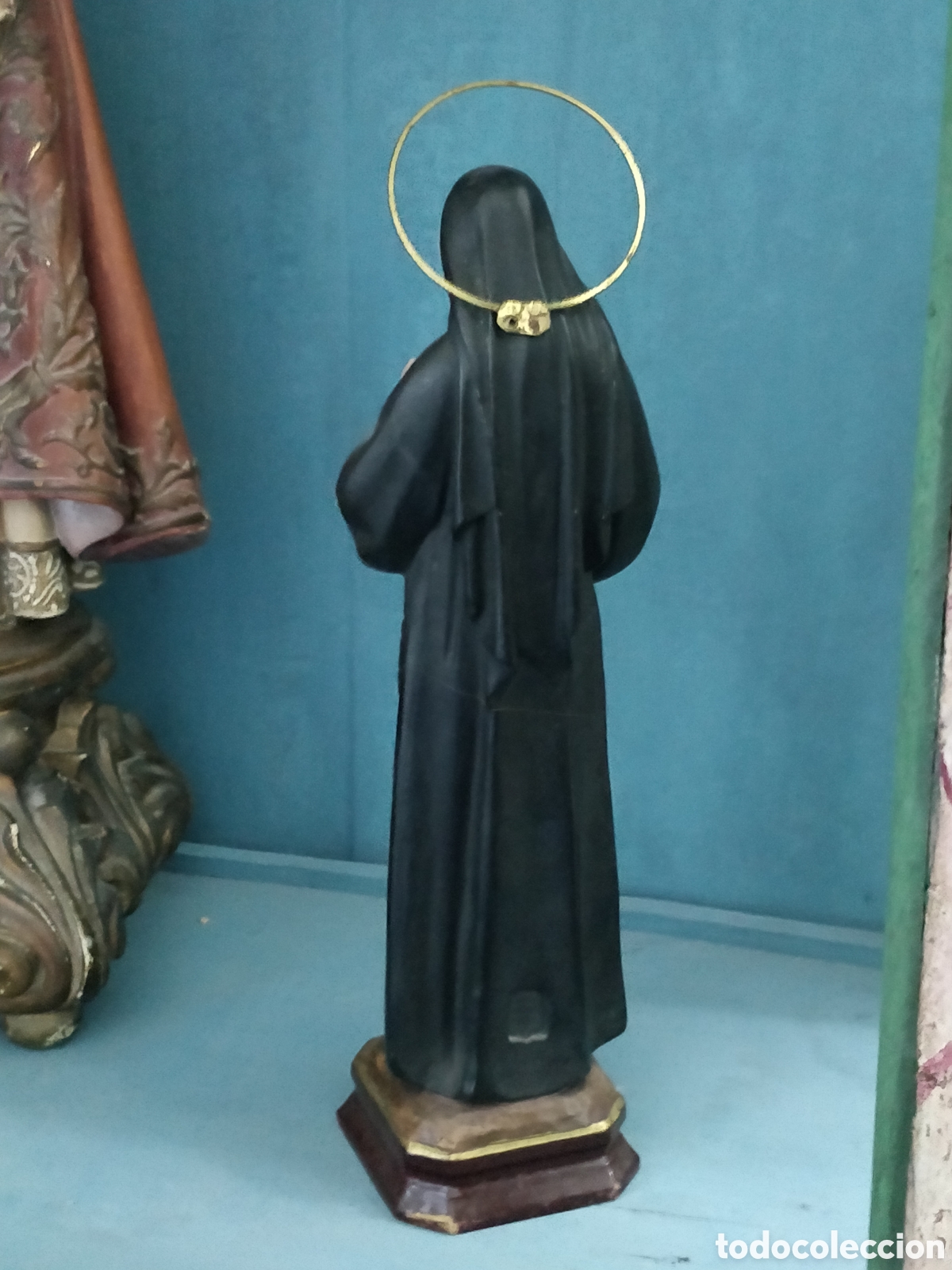 Antig&uuml;edades: Imagen de Santa Rita de Olot. - Foto 3
